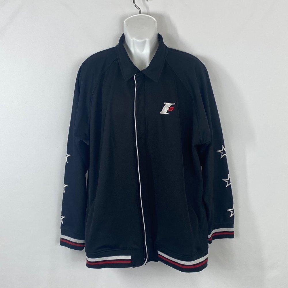 Reebok Limited Edition Allen Iverson I3 Warm Up Jacket Button Up Size XL